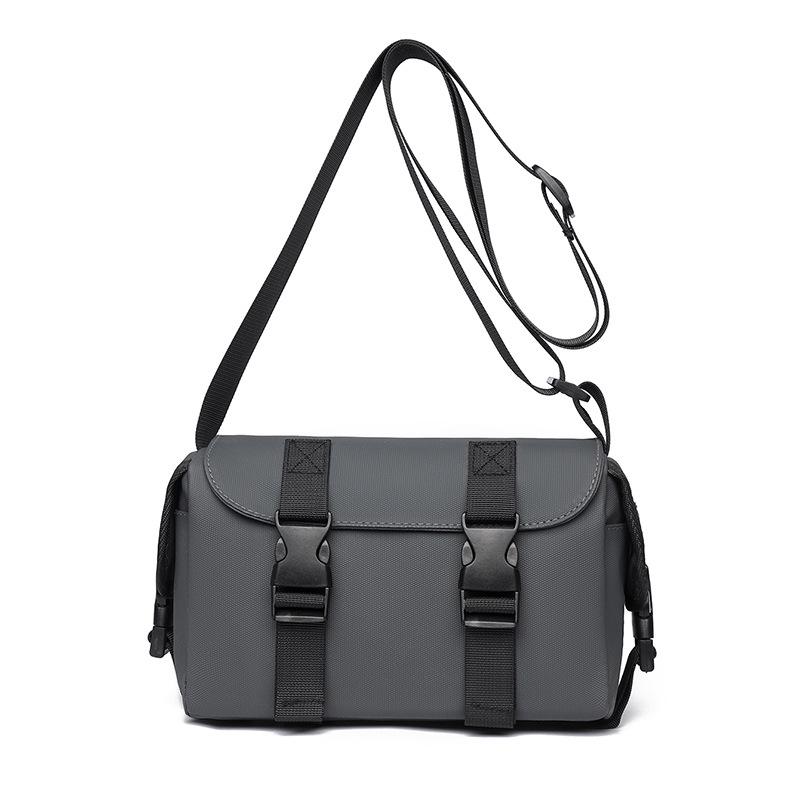 

2025 Мужская водонепроницаемая сумка кроссбоди в корейском стиле - Повседневный, Вместительный, Модный рюкзак