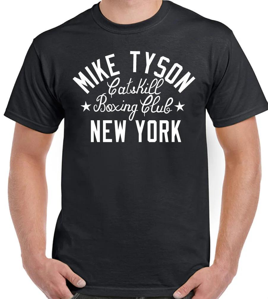 Mike Tyson Mens TShirt Boxing Design Iron Gym Training Cotton ONeck Short Sleeve T Shirt New Size S3XL