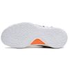 Anta KT5 Shock Absorption Non-Slip Wear-Resistant High-Top Basketball Shoes Women Sneakers White Black Orange 122011101-5