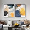 Painting Nordic Abstract Wall Art Pictures for Living Room Home Decor Unframed 3PCS Frameless Watercolor Geometric Canvas
