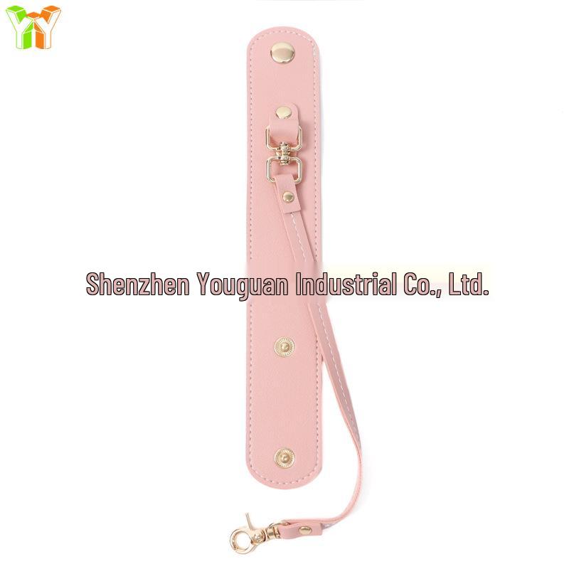 Spot PU Leather Waist-Hanging Lanyard for Gloves, Scarf, and Towel