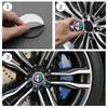 Car Wheel Hub Cover Cap Sticker Rim Decal Tire Center Emblem For Alfa Romeo giulia stelvio giulietta 159 147 156 166 Accessories