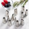 Endo Shoji Commercial-Grade Flower-Shaped No. 6 6-Cut Nozzle, 18-8 Stainless Steel, Made in Japan, WKT31066