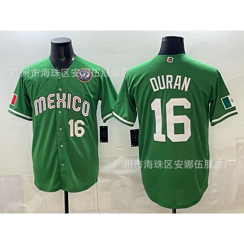 2026 Mexico Baseball Jersey Embroidered Number 16 56 30 Team Sports Uniform Men Women