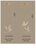 Nordic Luxury Butterfly Hanging Lamp - Modern Minimalist for Bedroom, Dining Room, or Staircase