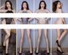 Sexy High Thin Competitive School Race Queen [Miracroute] See-through Stockings, Leotard, Leg, Fabric, Women's, T-Back, Erotic, Swimsuit, Swimsuit,
