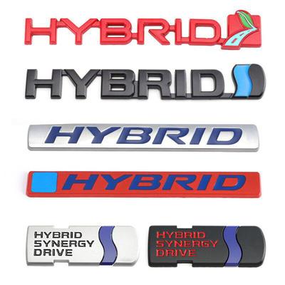 Samolepka na auto Emblém Auto odznak Samolepka pro Hybrid Synergy Drive Letter Prius Camry Rav4 Crown Auris Honda Focus Toyota Styling