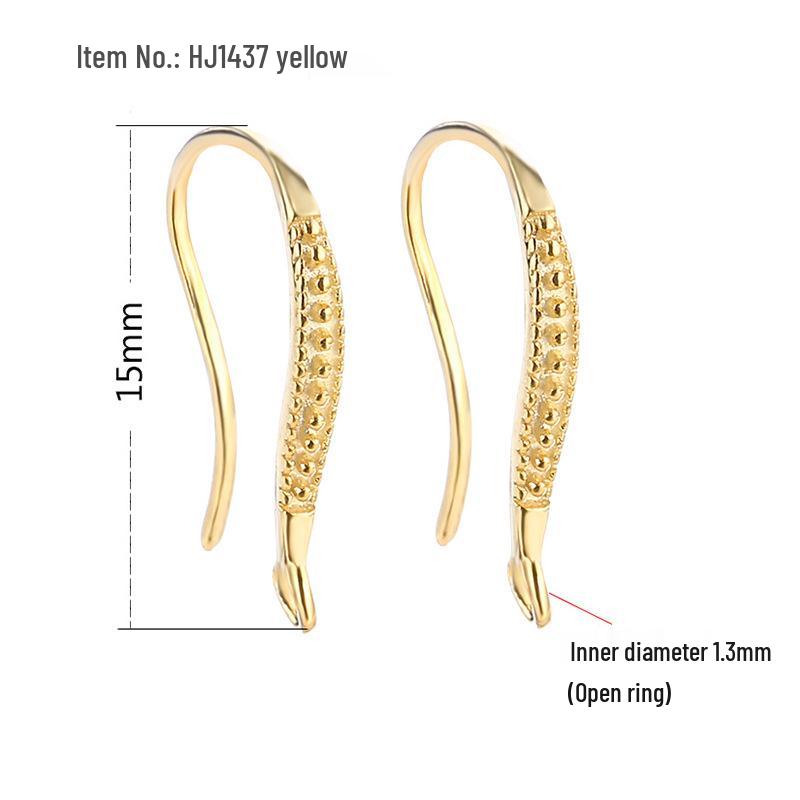 DIY Earring Accessories: Ear Studs, Hooks, and Bead Settings for Handmade Jewelry