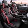 Binyue Cool 2022 Universal Leather Car Seat Covers - Four Seasons, Detachable, Full Surround Design