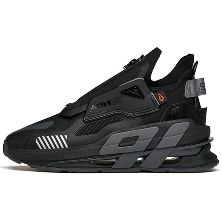 ANTA AT91 Black Grey Men s 112148851-2 EU 40