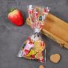 Xmas Supplies Santa Claus Snowman Cellophane Cookies Storage Baking Packaging Christmas Candy Bags