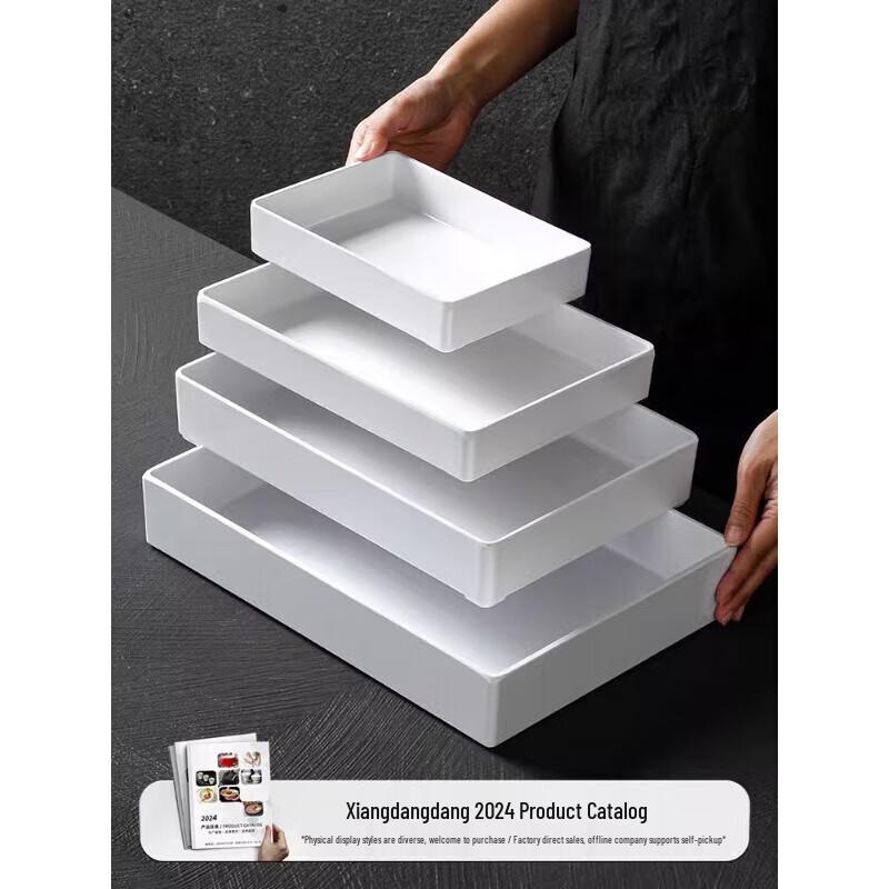 Melamine Rectangular Food Display Tray