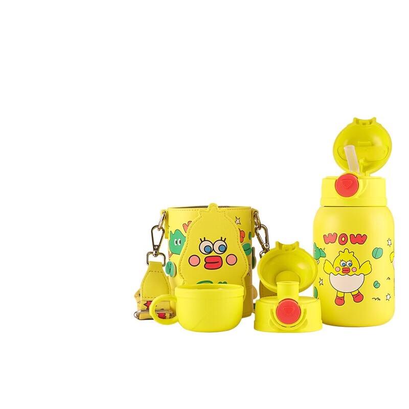 BEDDYBEAR Kids 316 SS Insulated Water Bottle with Straw