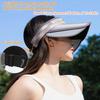New Design Retractable Brim Baseball Cap Breathable Open Hat Top Sports Hat Lightweight UV Protection Outdoor Hat