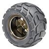 1.9x1.7 Inch 6-spoke Wheels for WR-02CB & GF-01CB (2) [Eagle Model] [#WR02-CB-6S-U] (BZ)