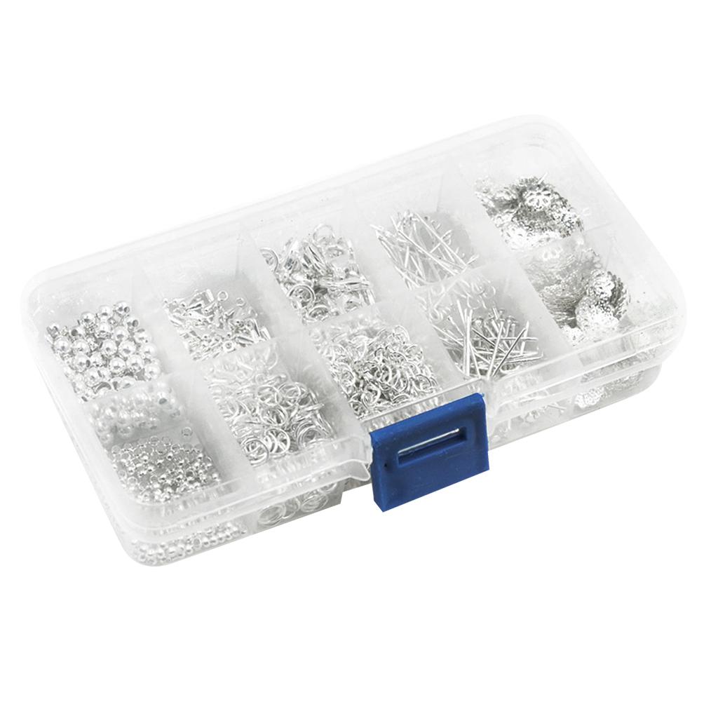 1080pcs/Box Jewelry Making Supplies Lobster Clasp Chain DIY Findings