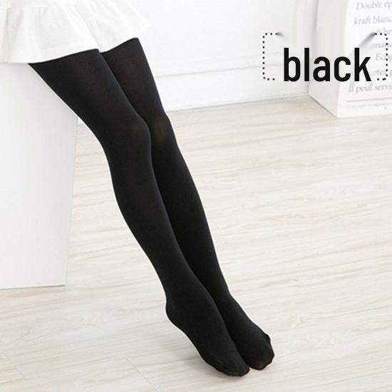 Adult White Fleece-Lined Lolita Pantyhose: Soft, Thickened, Warm Base Layer Pants for Autumn and Winter