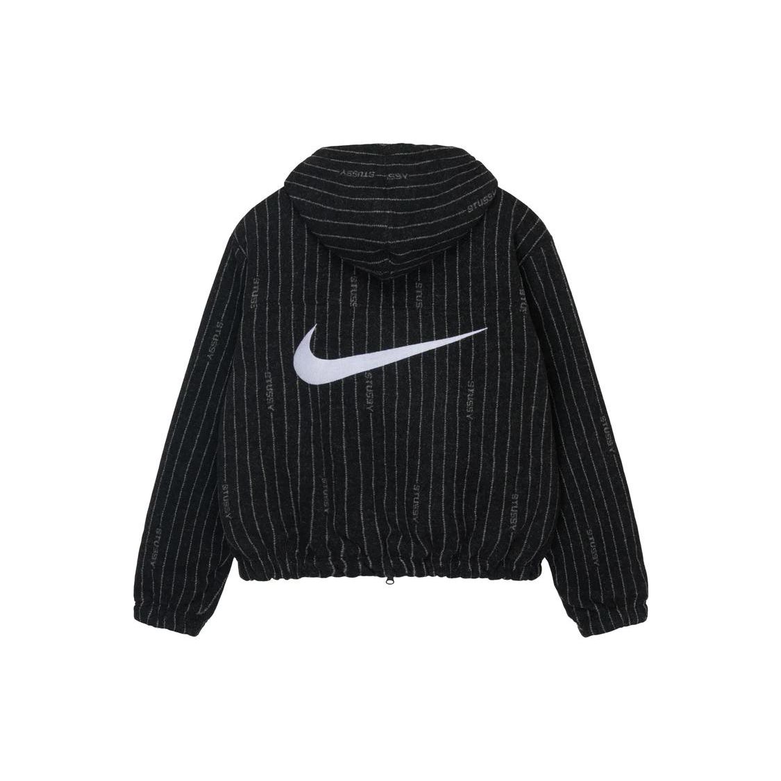 STÜSSY & NIKE ダークシンダー M セット Stüssy & Nike Stone Washed Fleece Zip Hoodie – Dark Cinder