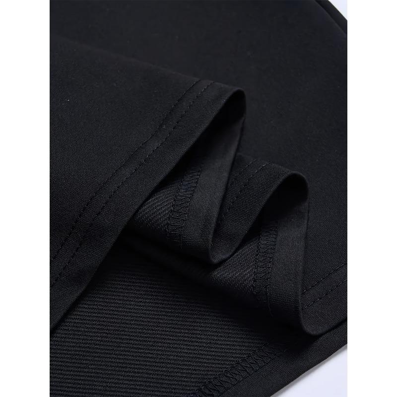 European Sizes Stylish LOS ANGELES Letter Graphic Print Men's Creative Top, Casual Short Sleeve Crew Neck T-shirt, Men's Clothing For Summer Outdoor