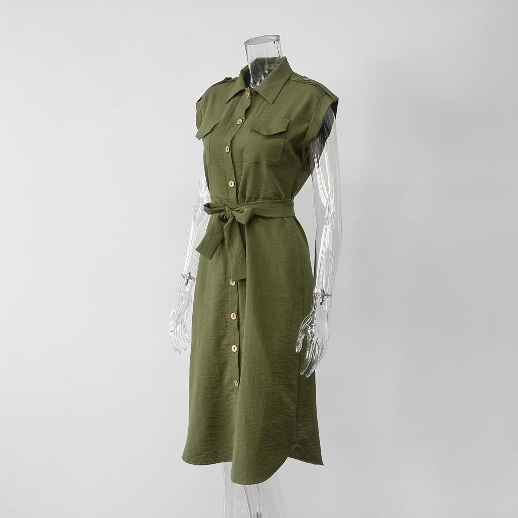 European & American Summer French Style Slim Fit Dress: Elegant, Figure-Flattering, High-End Fashion for Women