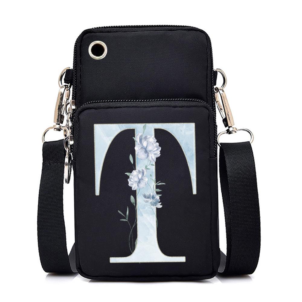 Letter Printing Go Out Portable Messenger Bag Shoulder Bag Men And Women Casual Simple