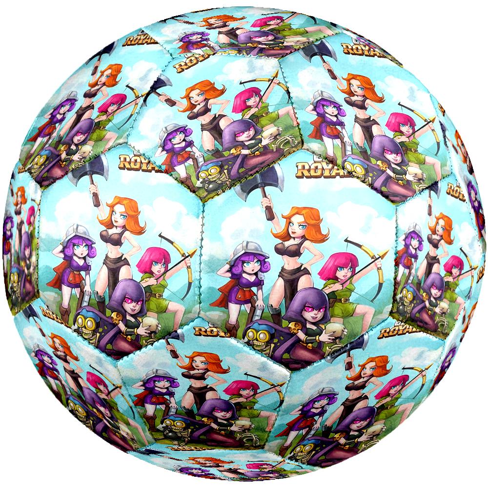 Clash Royale Theme Size 5 Soccer Ball, Suitable for Both Indoor and Outdoor Matches, a Gift Suitable for Everyone.