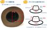 Sunglobe UV Protection Hat Canvas Cowboy Vintage 58cm (Men's) - Hat, Brown, Size
