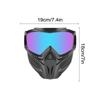 Cycling Motorcycle Mask ATV Goggles with Face Cover Safety Goggles Full Face Motorcycle Helmet Goggles Riding Motocross Glasses
