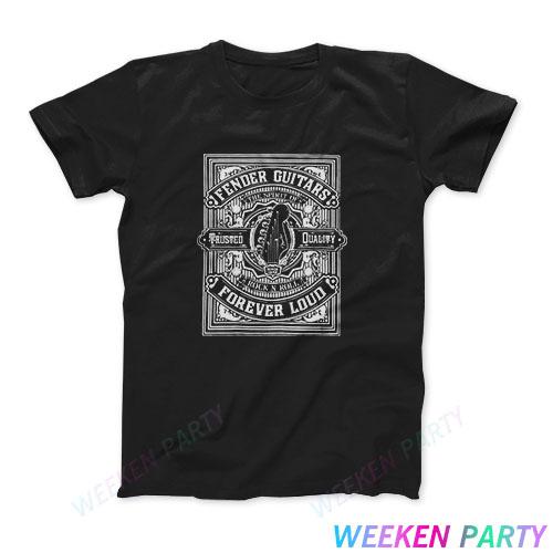 2025 T-shirts Are Selling Well In Summer Fender Guitar Original Telecaster Since 1951 Instrument Pure Cotton T-shirt