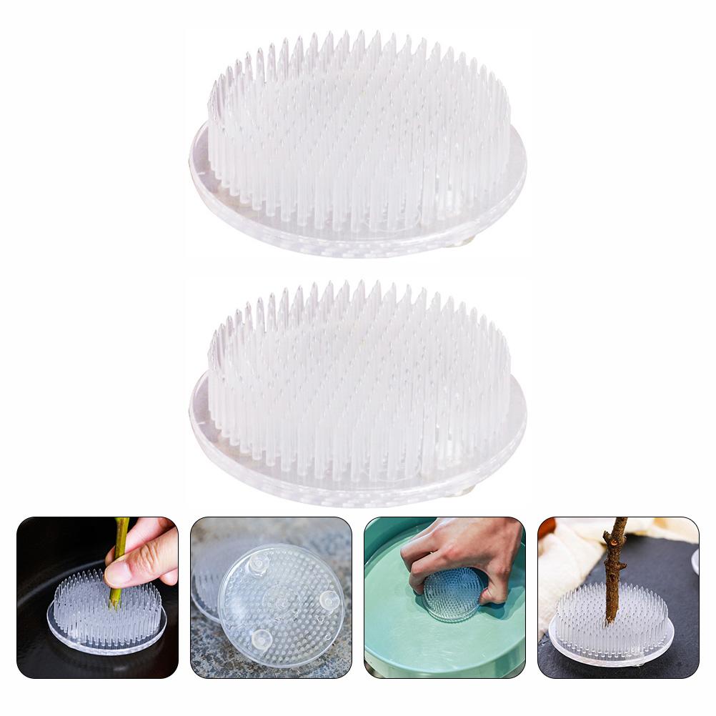 

2 шт. Инструмент для фиксации цветочной композиции, держатель для цветов, основа для аранжировки, пластиковый пин, растение 7X2CM