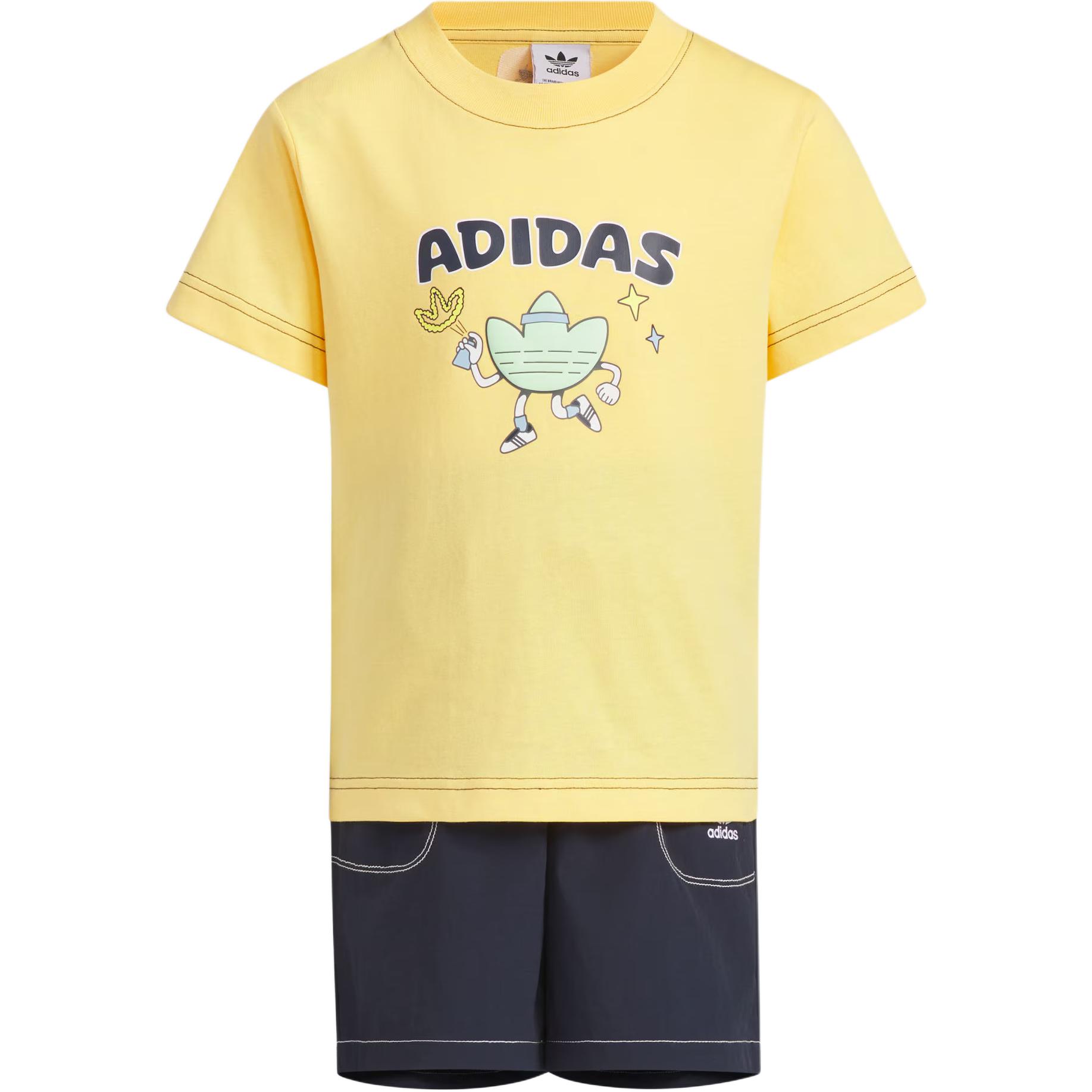 

Adidas Kids Casual Sportswear Crew Neck Moderate JC5712 110