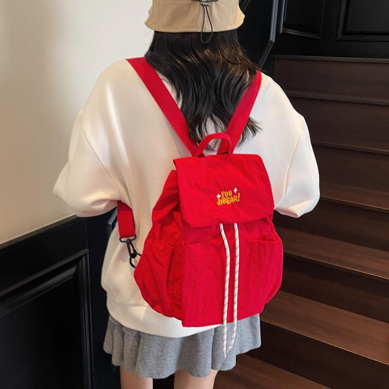 Casual Large-capacity Backpack Bag Female New Summer Student Class Backpack Travel Bag