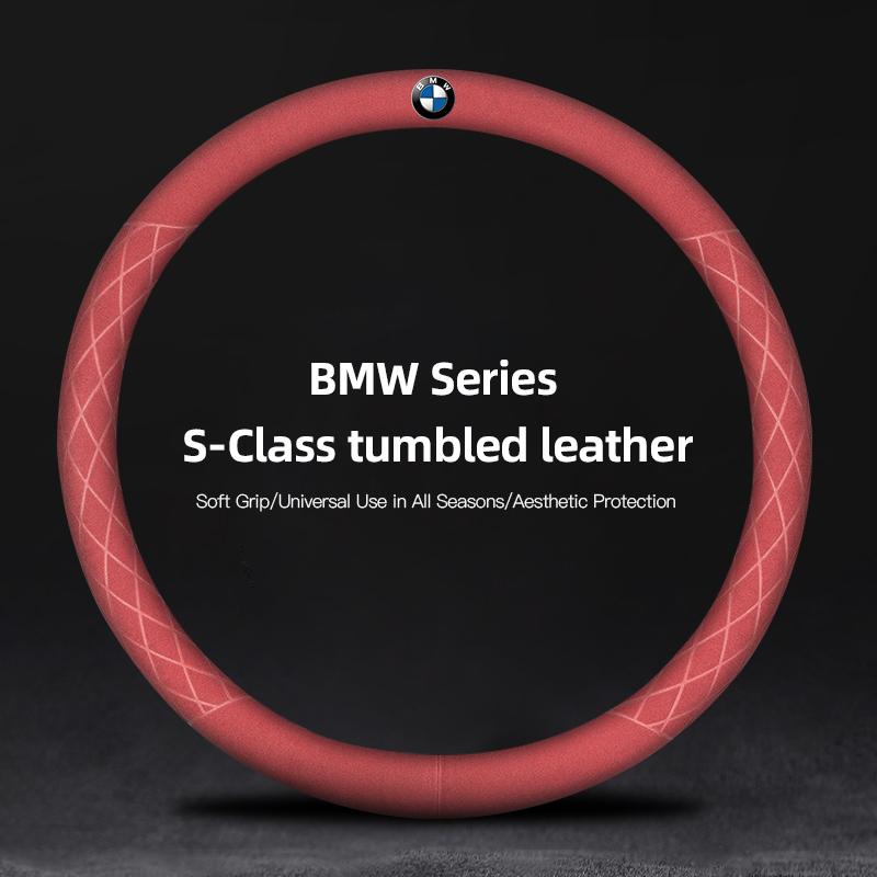 Husă Volan Auto Ultra-Subțire Suedeză Anti-Alunecare Rezistentă la Transpirație Husă Protectoare Pentru BMW E46 E90 E60 F30 F10 E39 i3 i4 X4 X2 X3