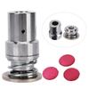 Fabric Covered Button Tools Dies Mold Round Bread Shape Press Tool for Hand Press Machine (16L)