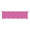 Garden Bench Cushion Pink 180x50x7 cm Oxford Fabric