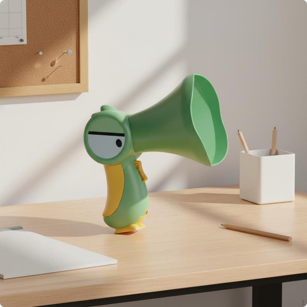 Cartoon Bird Voice Changer Wearable Shaped Amplifier Funny Youngster's for