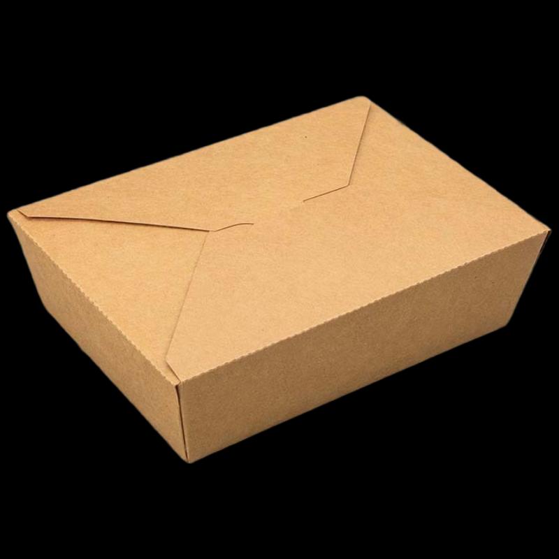 De ou Xingguang Disposable Kraft Takeaway Boxes