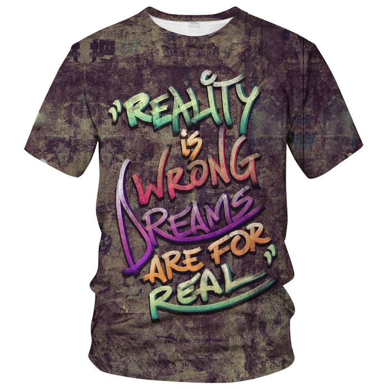 Abstract Phoenix Graphic T Shirt for Men 3D Printed Colorful Streetwear T-shirt y2k Tops Womens