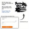 Sturdy Puerto Rico Pride Wall Decor Lively Boricua Heritage Sign for Living Room Patio