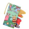 Baby Books Montessori Toys Waterproof  Soft Cloth Books 3D Animal Cognitive Infant Early Learning Educational Fabric Books Toys