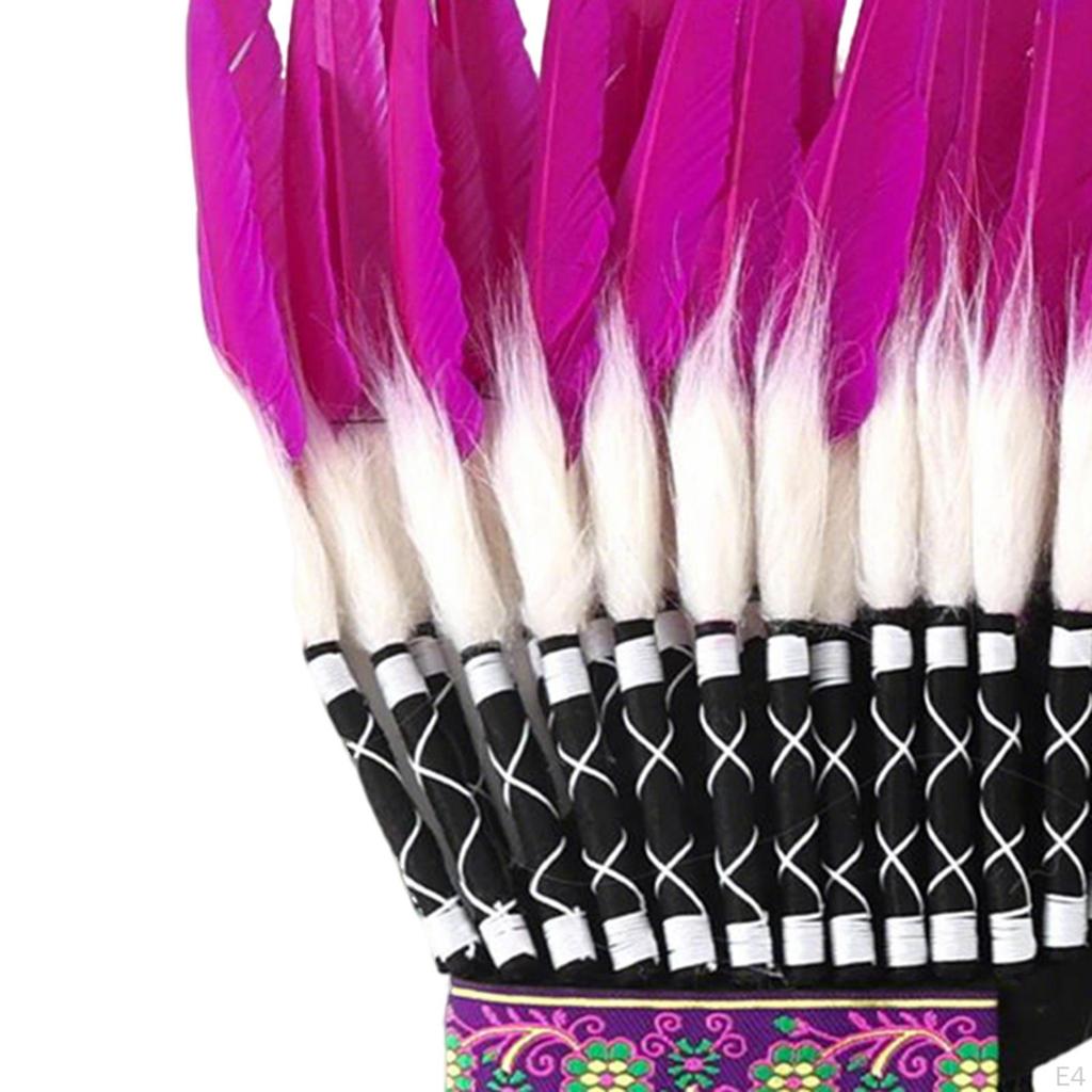 Artificial Feather Headdress ,Chief Costume Headpiece for Halloween Carnival