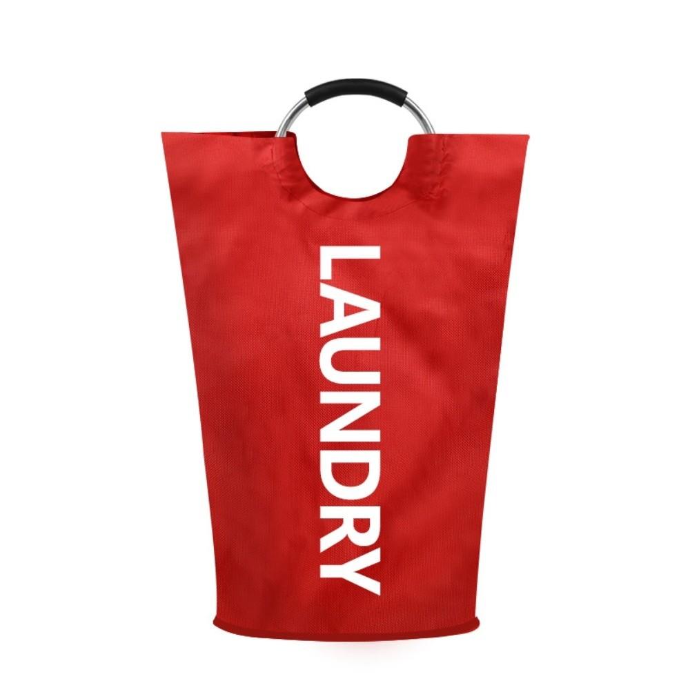 90L Laundry Basket Large Capacity Freestanding Foldable Laundry Hamper with Padded Handles Oxford Clothes Hamper