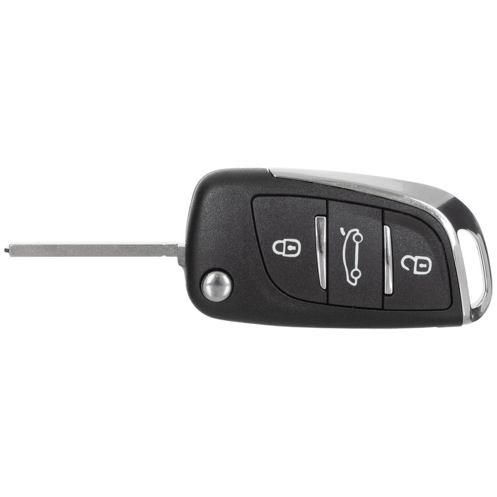 Citroen C4 C5 C-Elysee DS4 Pouzdro na klíčenku, 3 tlačítka