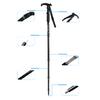 Versatiles Aluminum Walking Stick Light Weight Regulable Camping Stick for Long Outdoor Activity