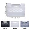 Silicone Kitchen Storage Rack Heat resistant Folding Dish Drying Rack with Pocket Space Saving Makeup Drainer Rack for Kitchen