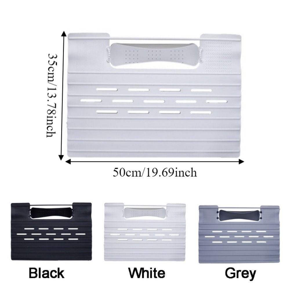 Silicone Kitchen Storage Rack Heat resistant Folding Dish Drying Rack with Pocket Space Saving Makeup Drainer Rack for Kitchen