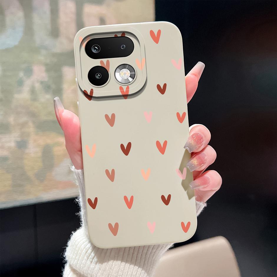 Phone Case For OPPO Realme 16 Pro 16 Pro Plus Love Heart Butterfly Dustproof Minimalist Phone Protector For Realme16Pro+ Capinha