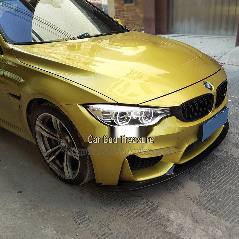

BMW M3/M4 Carbon Fiber 3D Style Front Lip Spoiler F80/F82/F83 Yes углеродного волокна черного