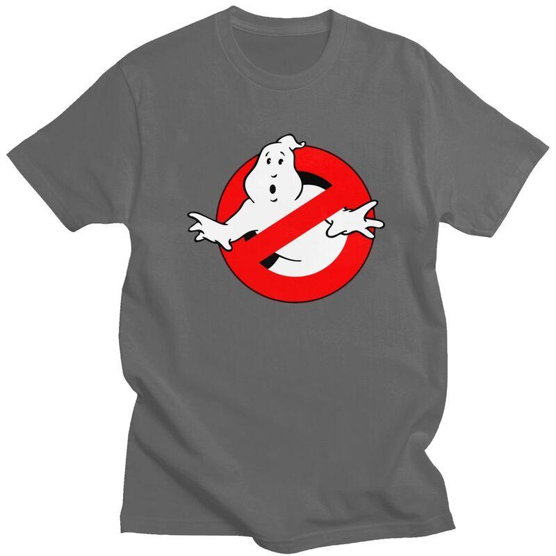 Custom Ghostbusters T Shirts Unisex Short-Sleeve Supernatural Ghost Movie T-shirts Casual Tee Tops 100% Cotton Slim Fit Tshirts