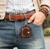 Waxed Cowhide Protective Case for Samsung Galaxy Buds 3 – Full Coverage, Drop-proof.